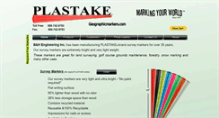 Desktop Screenshot of geographicmarkers.com